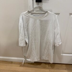 Uniqlo AIRism Cotton White T-Shirt Men Size 2XL